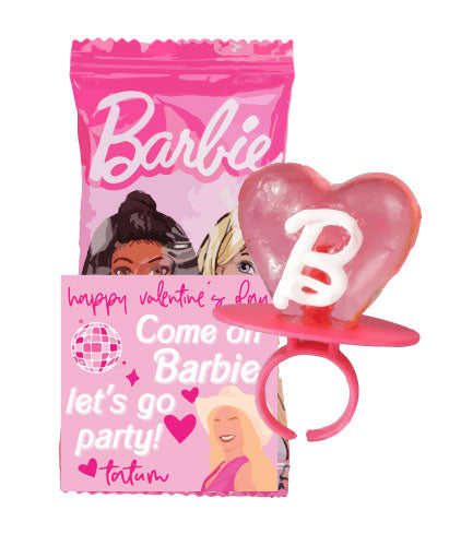 Barbie Valentines Tags