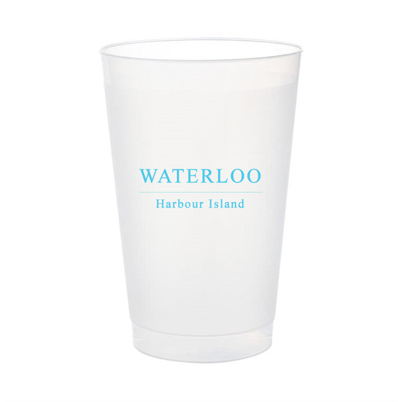 Custom 24oz frosted cups