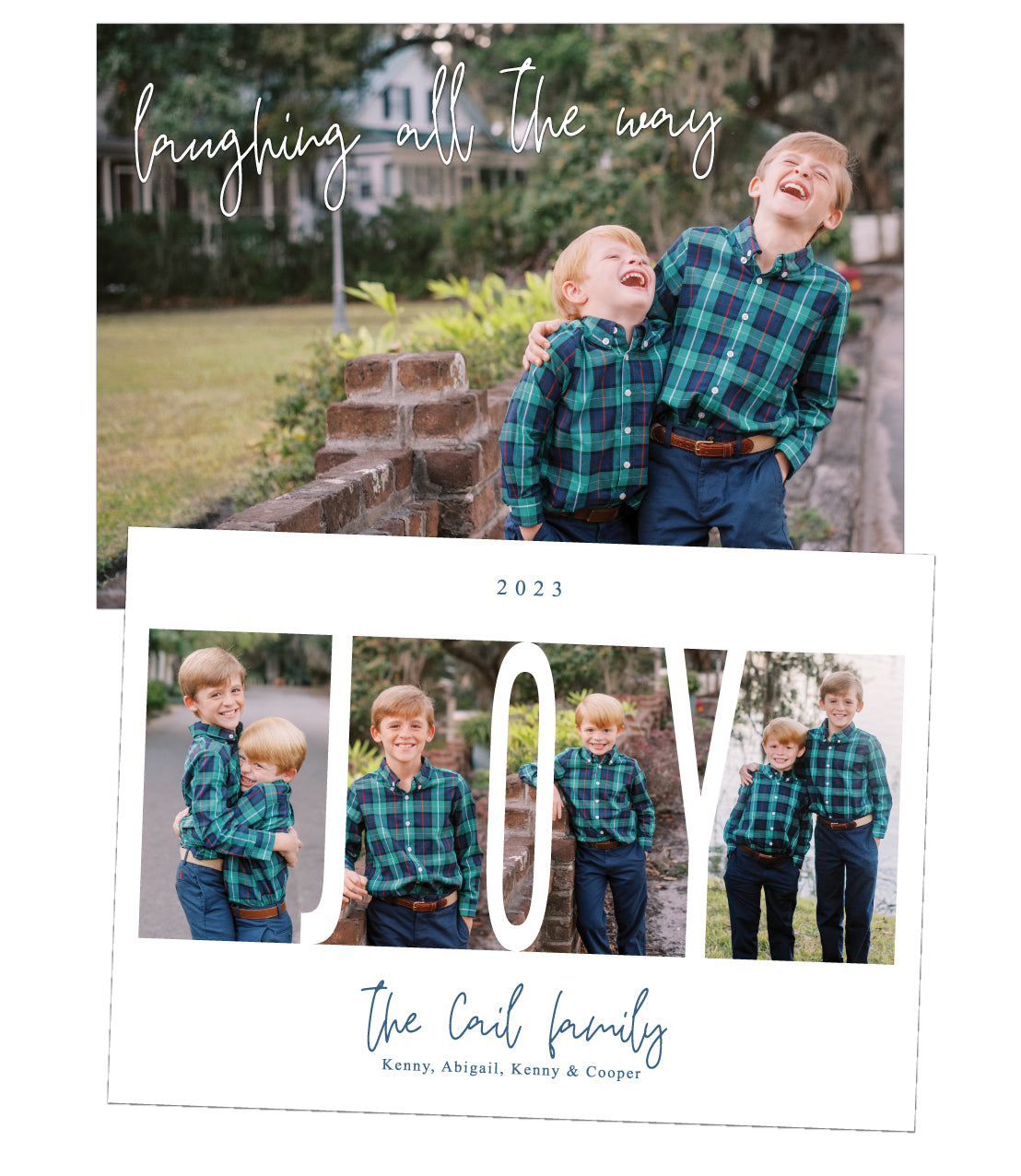 Joy Christmas Card