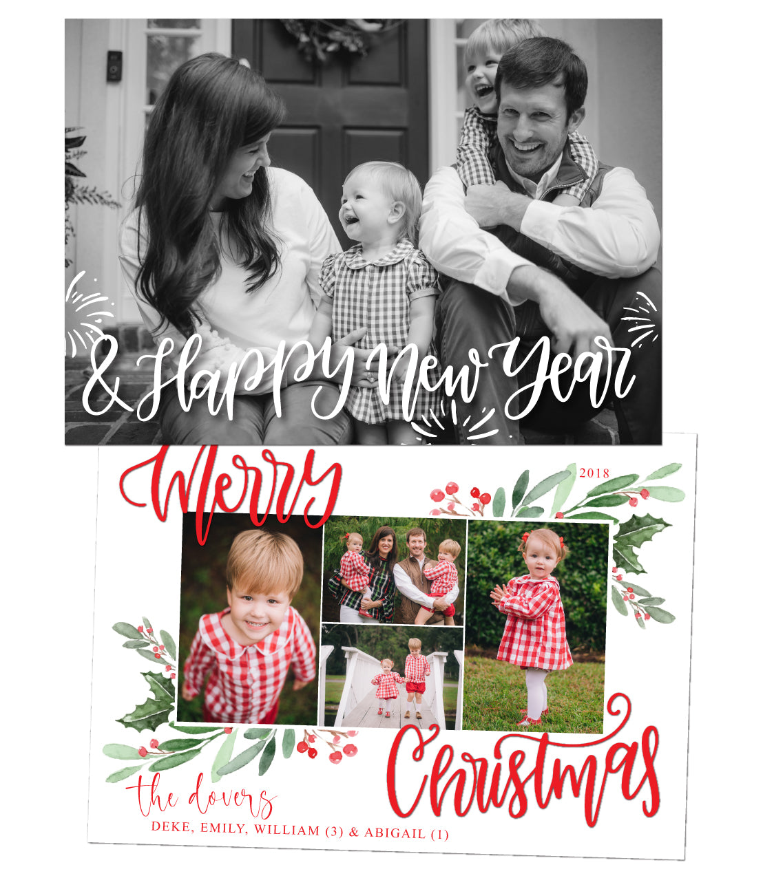 Berries Christmas Card