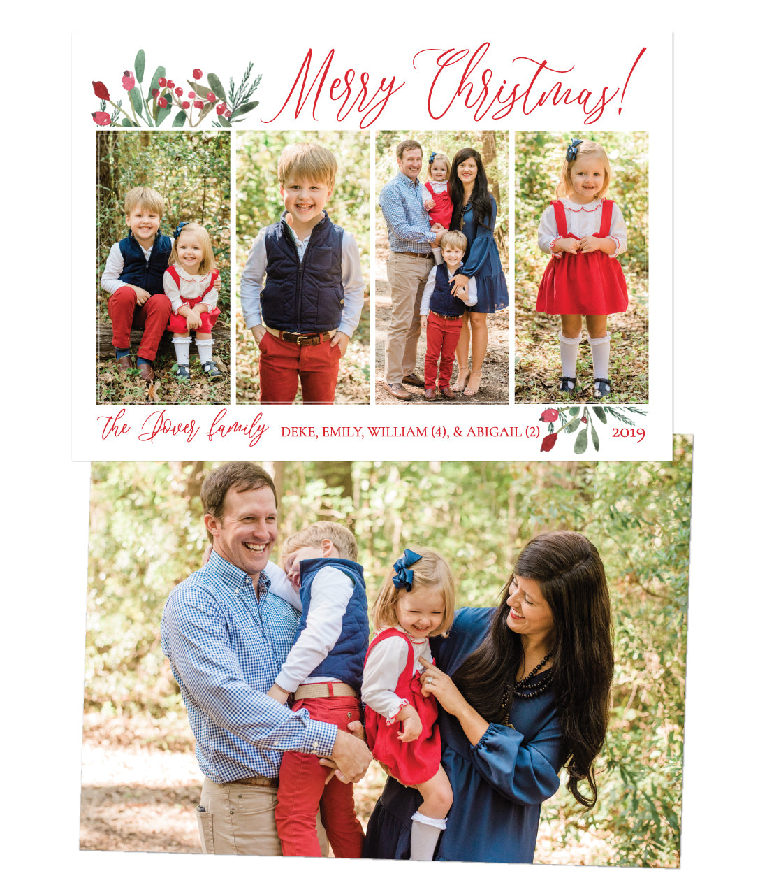 Berries Christmas Card