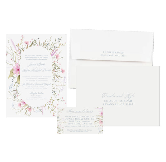 Botanical Wedding Invitation