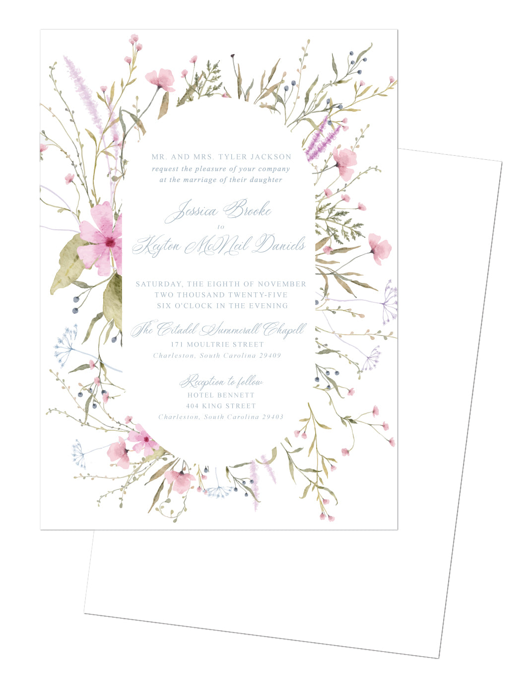 Botanical Wedding Invitation