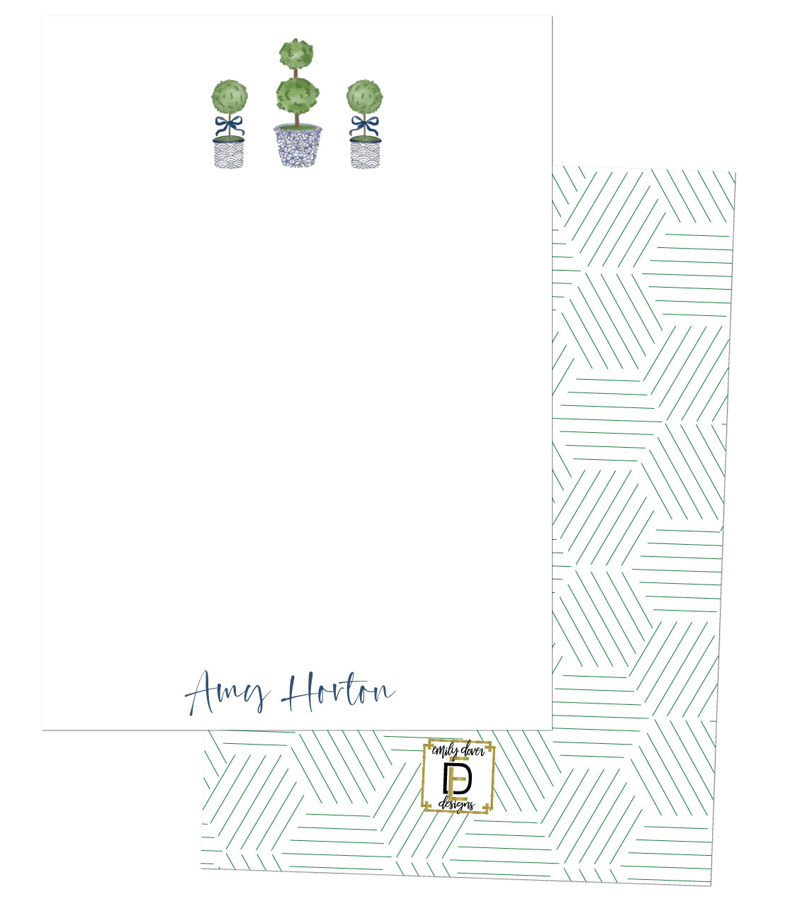 Topiary Notecards