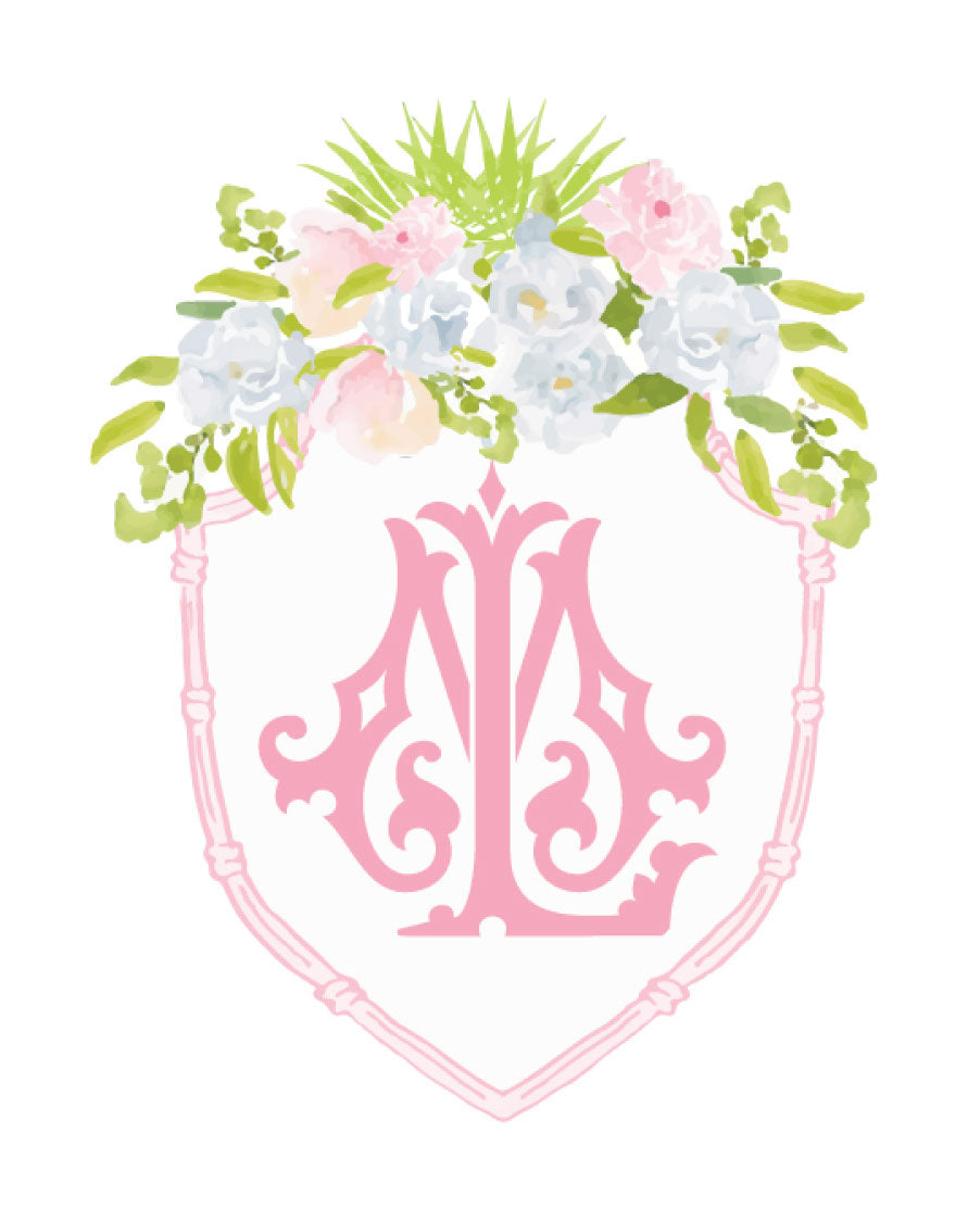 Custom Monogram Crest Deposit