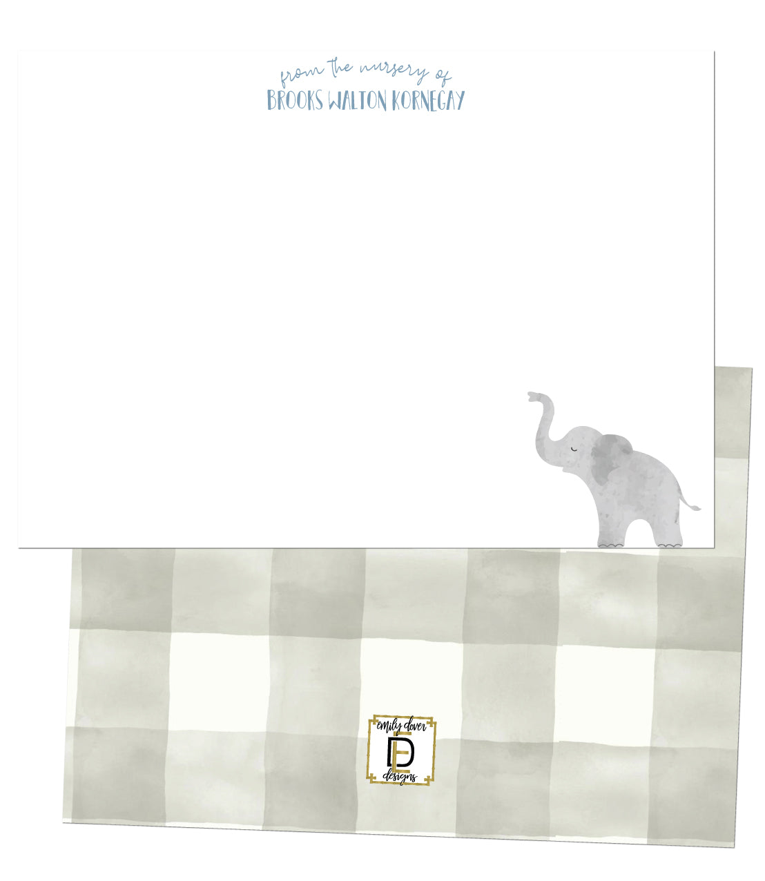 Elephant Notecards