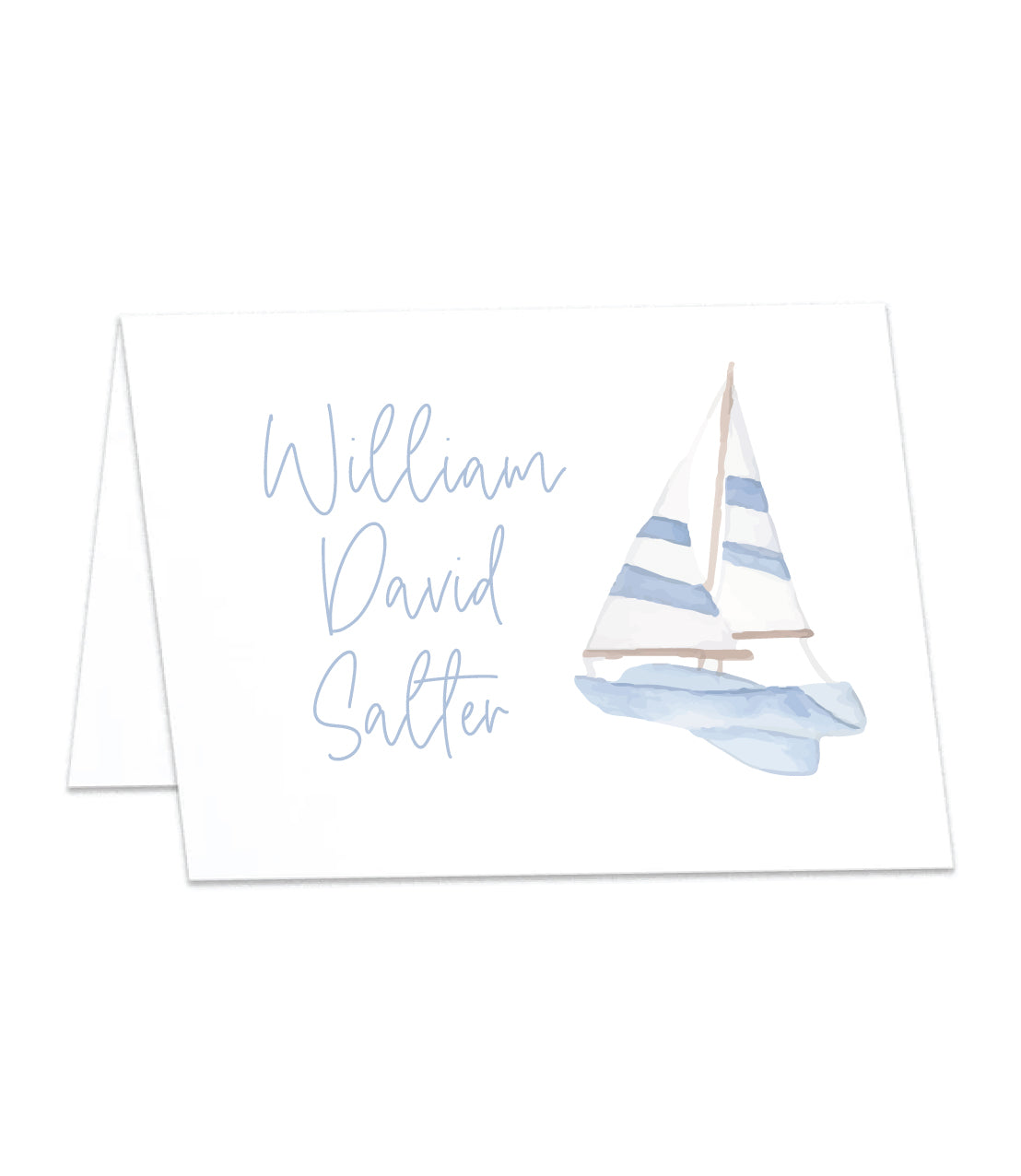 Sailboat Folding Cards