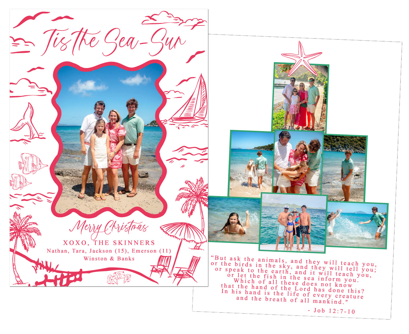 Skinner Custom Christmas Card