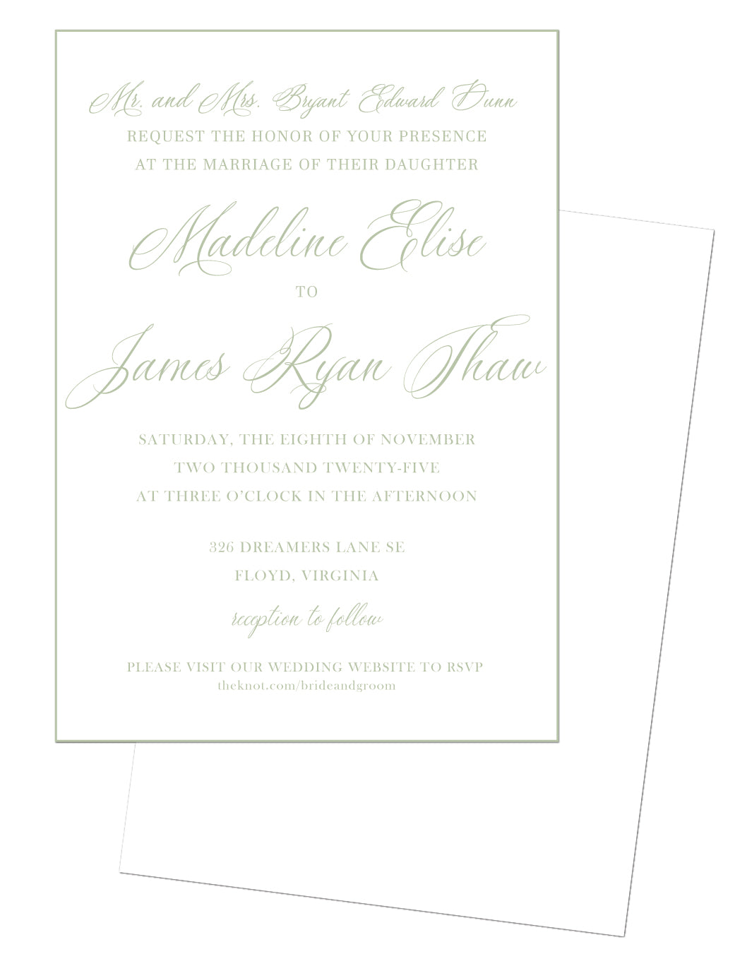 Wedding Invitation