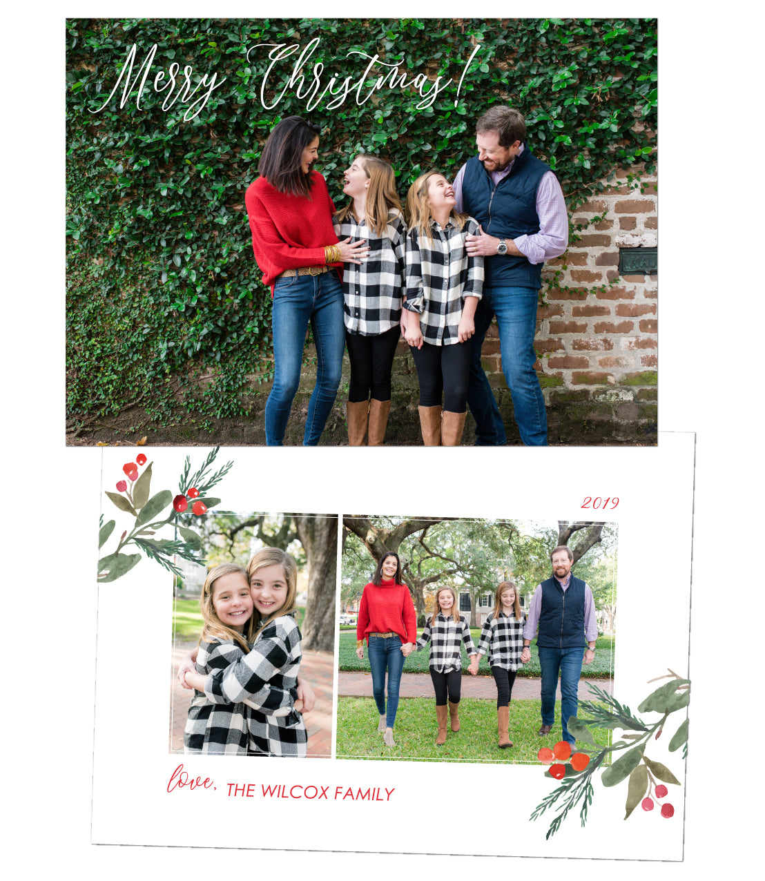 Berries Christmas Card