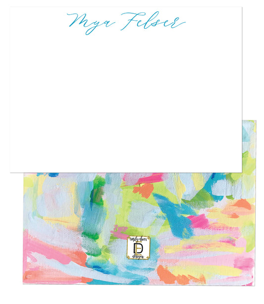 Abstract Notecards