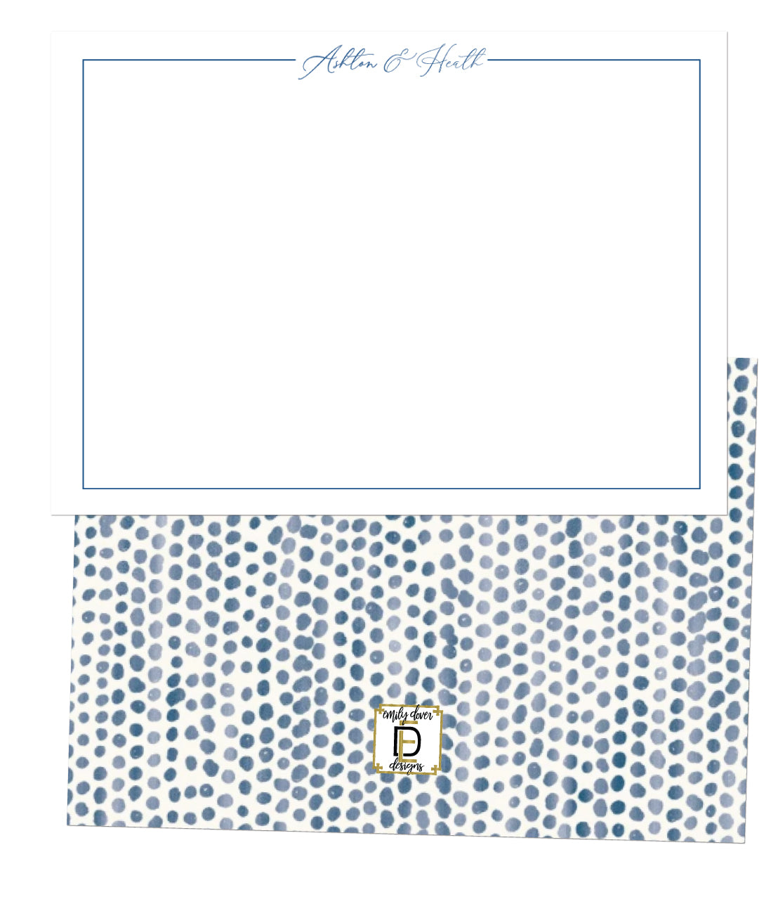 Spotted Notecards