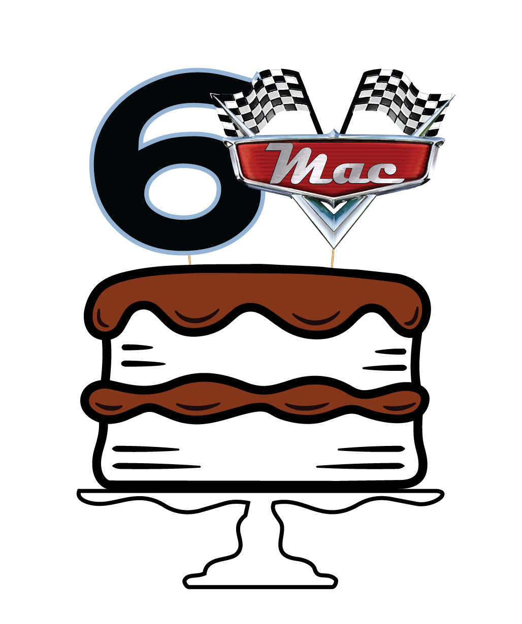 Cars Cake Topper
