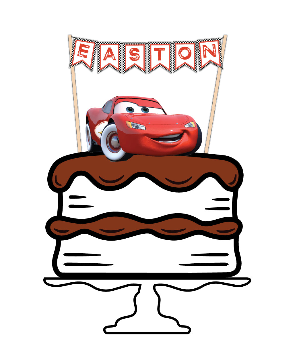 Cars Cake Topper