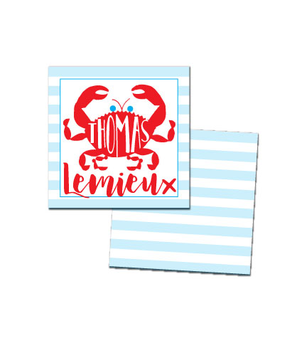 Crab Enclosure Cards