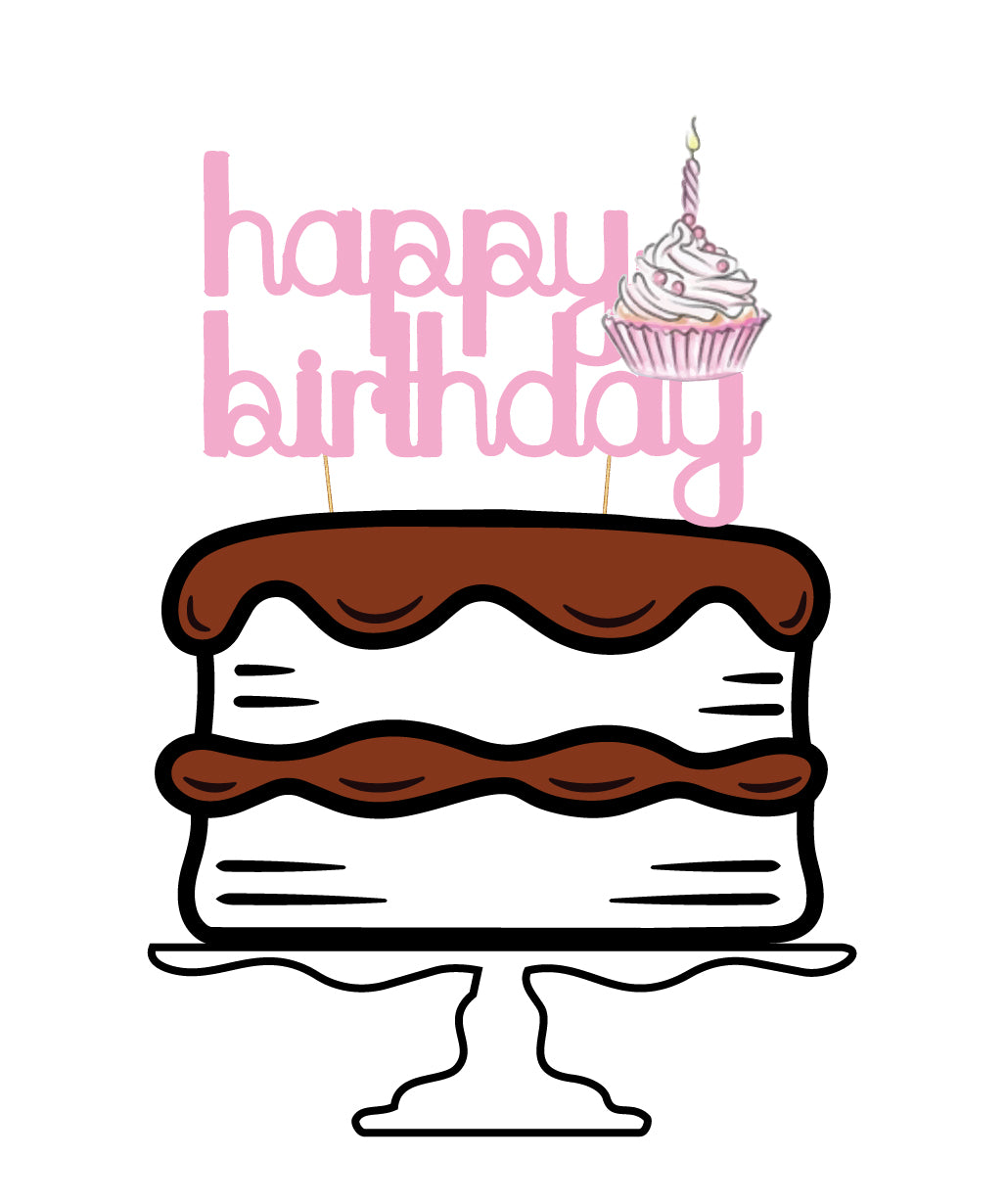 Cupcake Cake Topper