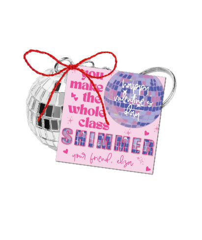 Swiftie Disco Valentines Tags