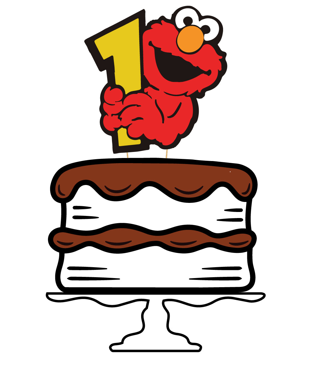 Elmo Cake Topper