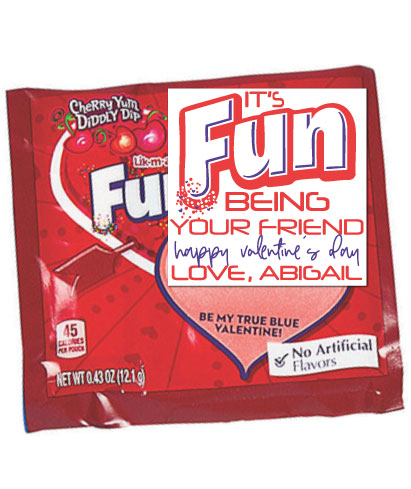 Fun Dip Valentines Tags