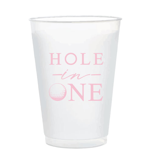 Hole in ONE 16oz frosted cups