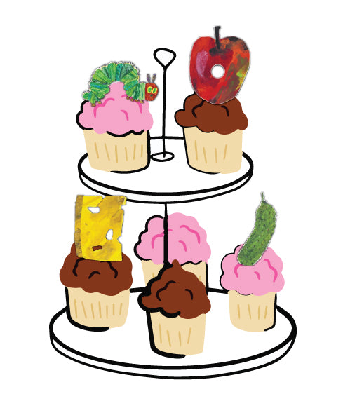 🍎Hungry Caterpillar Birthday Invitation