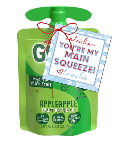 Main Squeeze Valentines Tags