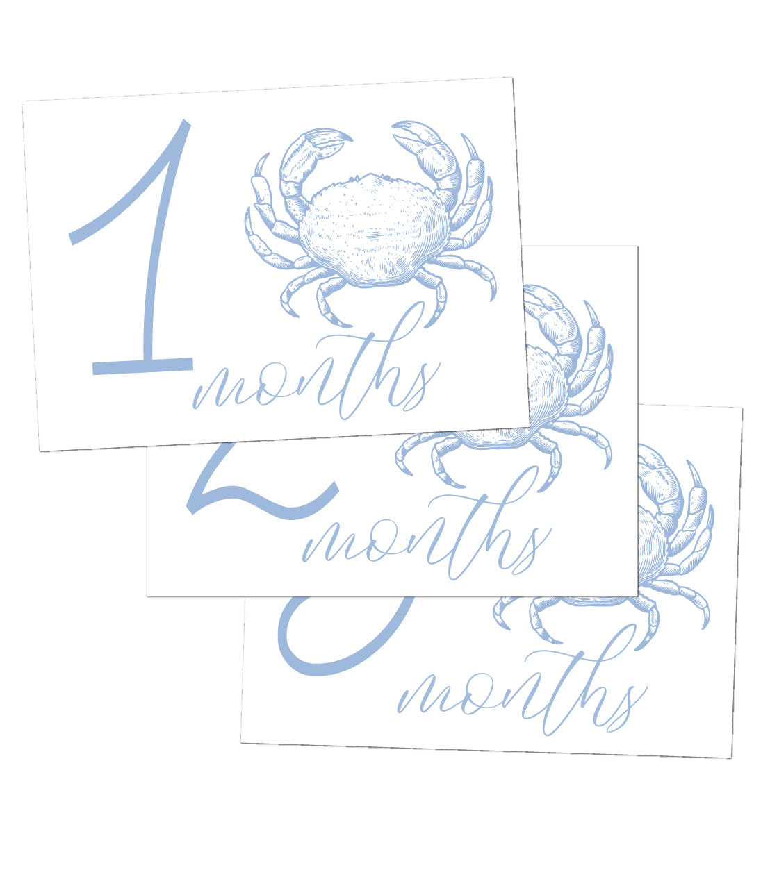 Crab Milestone Cards