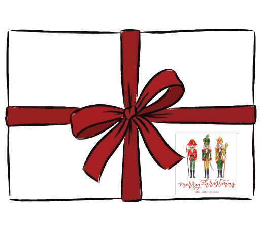 Nutcrackers Christmas Gift Tags/Labels
