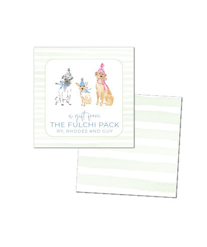 Party Pups Enclosure Cards