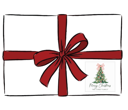 Christmas Tree Gift Tags/Labels