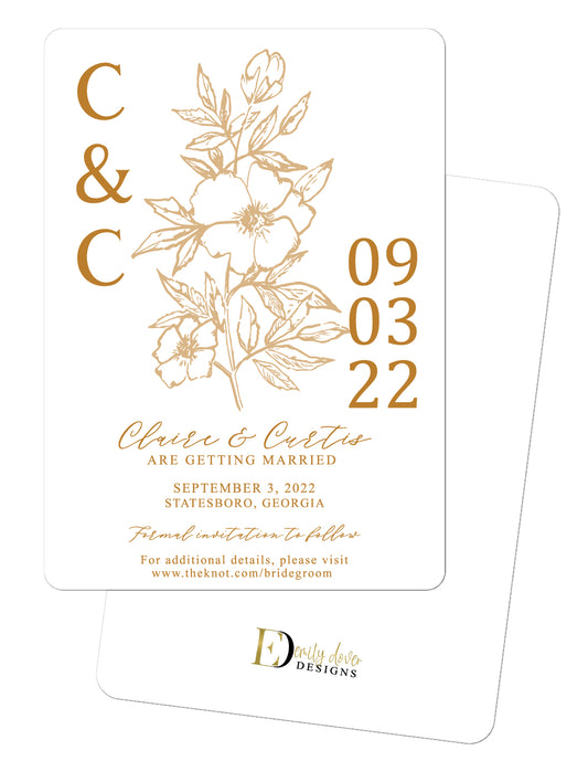 Botanical Rehearsal Dinner Invitation