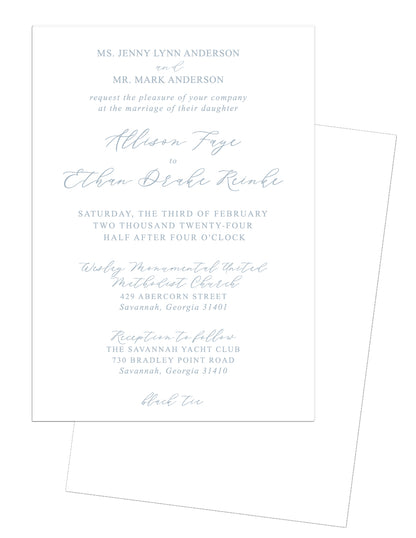 Wedding Invitation