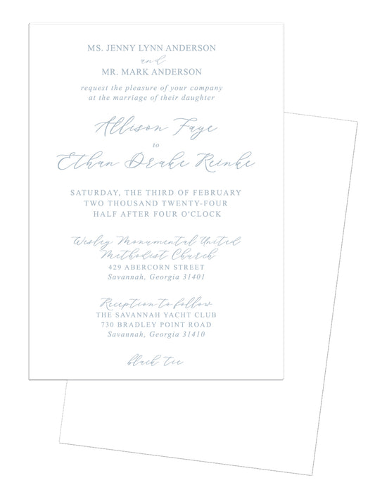 Wedding Invitation