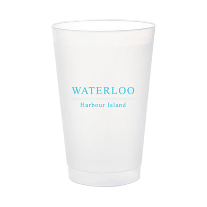 Custom 24oz frosted cups