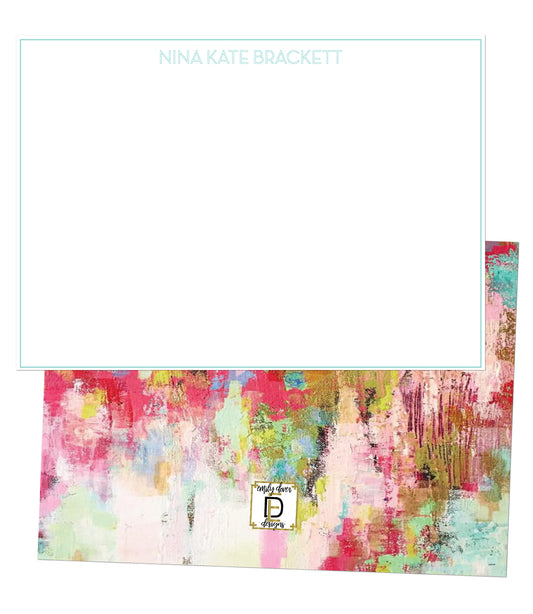 Abstract Notecards