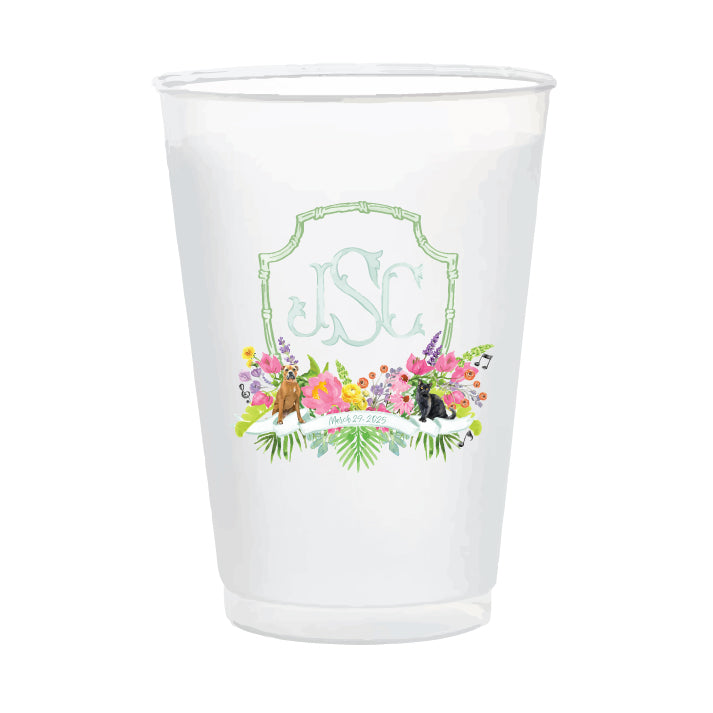 Custom Full Color 16oz frosted cups