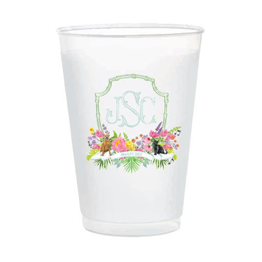 Custom Full Color 16oz frosted cups