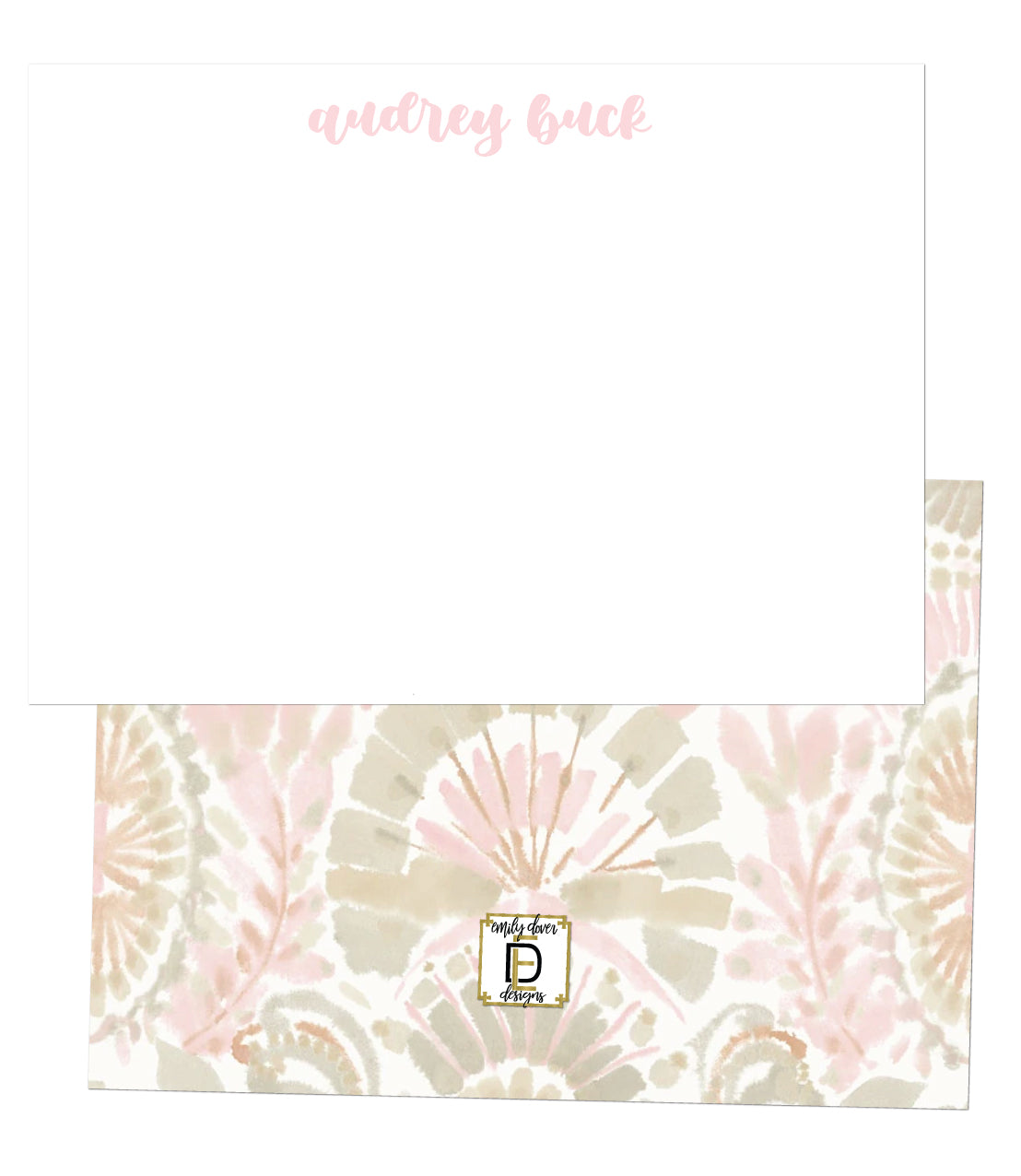 Damask Notecards