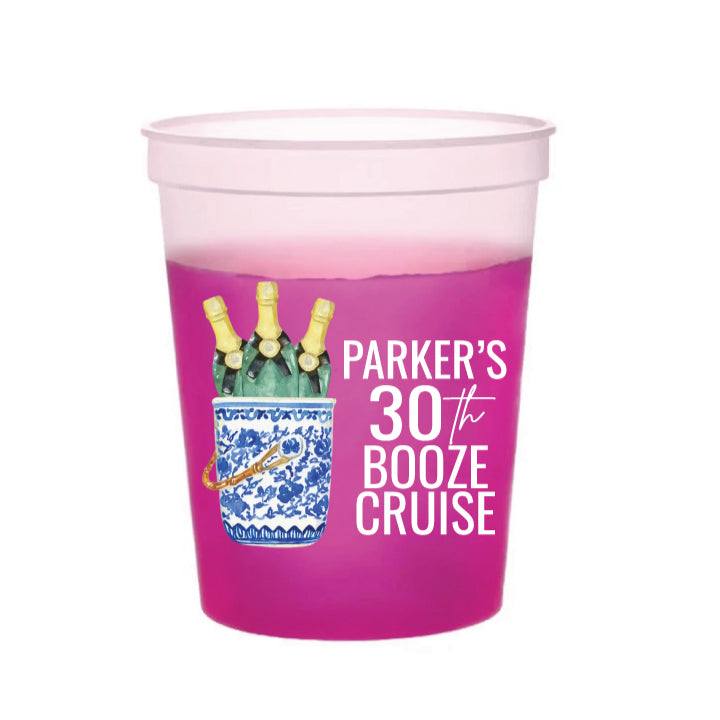 Custom 16oz Color Changing Stadium Cup