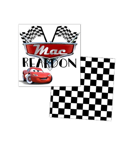 Lightning McQueen Enclosure Cards
