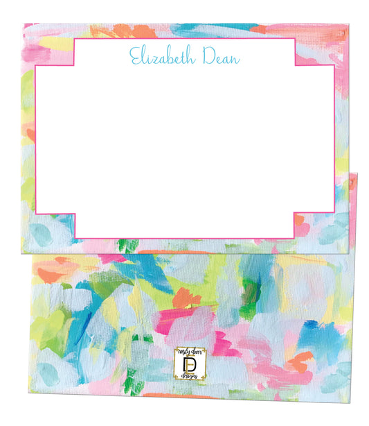 Abstract Notecards