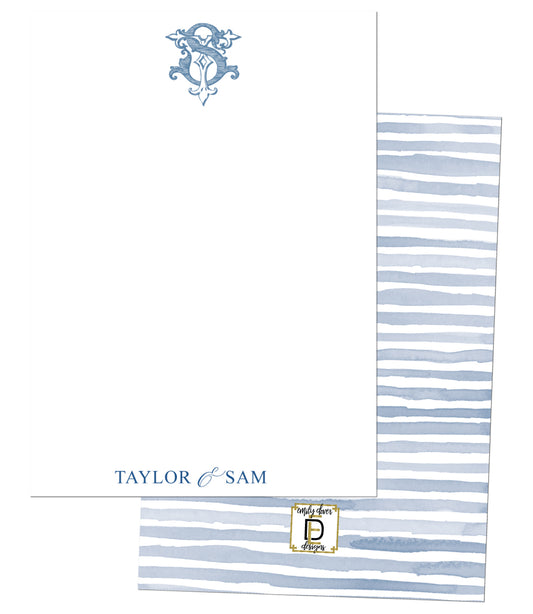 Monogram Notecards