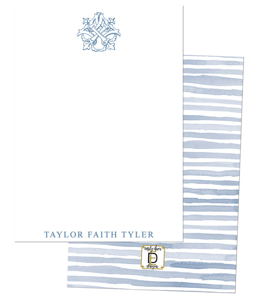 Delettre Monogram Notecards