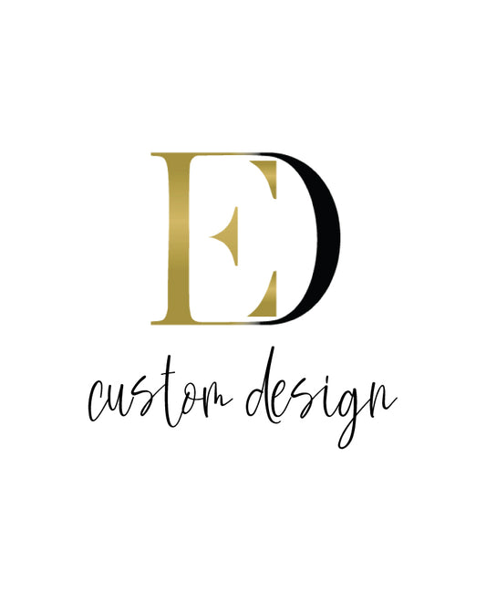 Custom Monogram Deposit