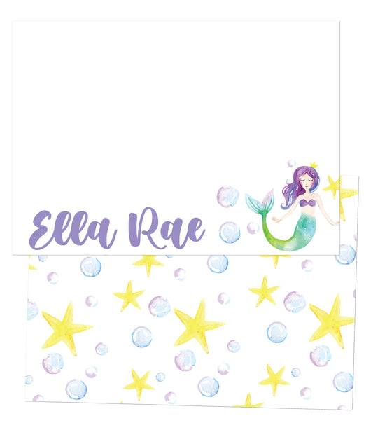 Mermaid Notecards