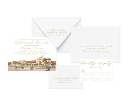 Venue Rehearsal Dinner Invitation