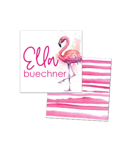 Flamingo Enclosure Cards