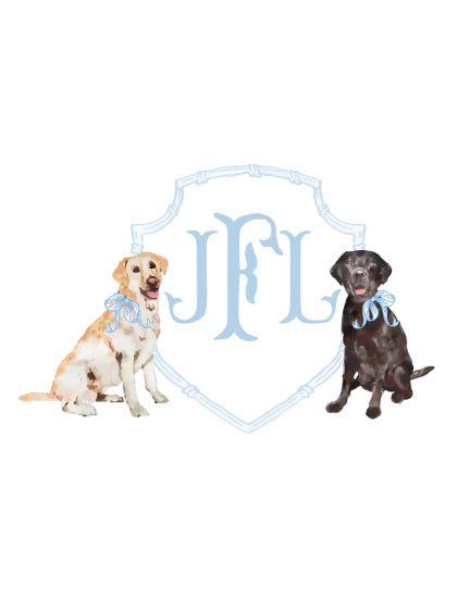 Custom Monogram Crest Deposit