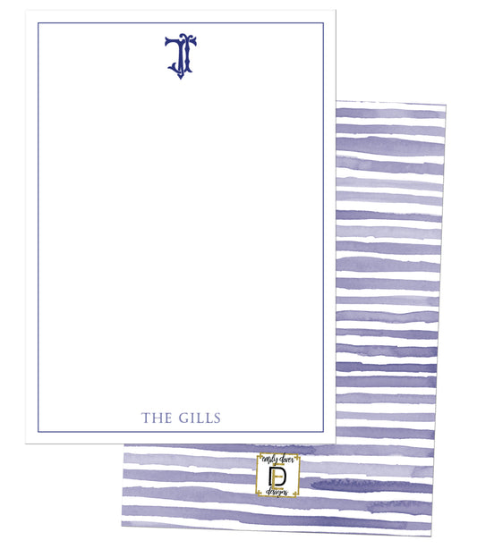 Monogram Notecards