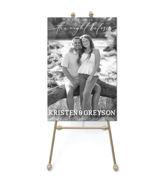 Photo Foam Board Sign